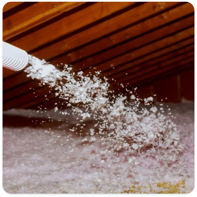 Wdmuchiwanie celulozy